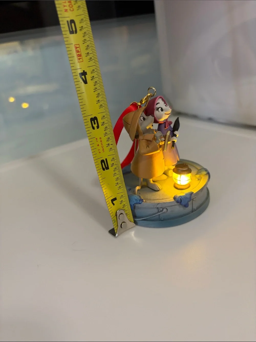 The Rescuers/Bernard and Miss Bianca Christmas Ornament